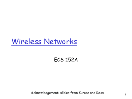 Chapter 6 slides, Computer Networking, 3rd edition