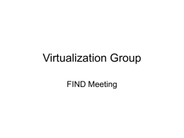 Virtualization Group