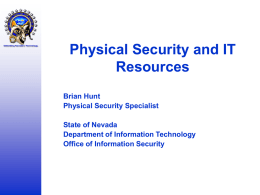 Physical Security
