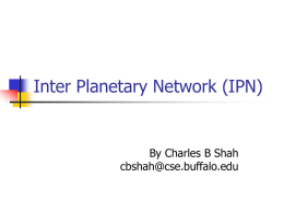 Inter Planetary Network (IPN)