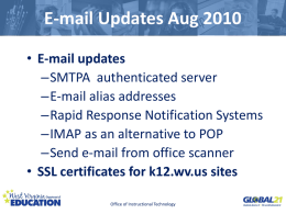SSL certificates for k12.wv.us sites