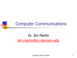 Computer communications