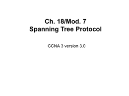 Spanning Tree Protocol