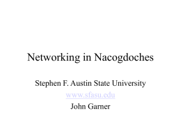 Networking in Nacogdoches