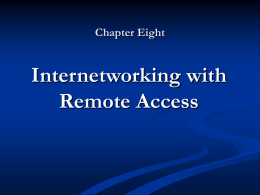 Features of Remote Access in Windows XP