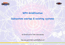WP4-Gridification-overlaps-20011127