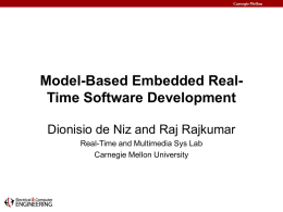 Model-Based Embedded Real-Time Software Development