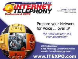 The “what and why” of a VoIP Assessment!!