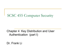 Slides 4 - USC Upstate: Faculty