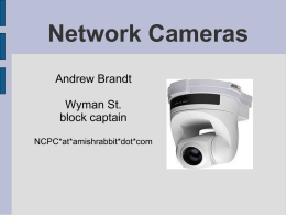 Network Cameras - amishrabbit.com