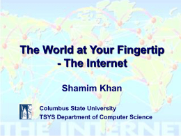 PowerPoint - Columbus State University