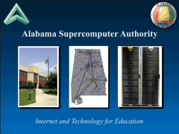 Internet Services - University of Alabama at Birmingham