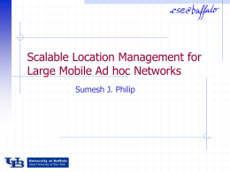 SLALoM : A Scalable Location Management Scheme for Large Ad