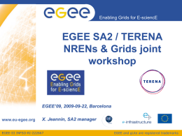 Intro-joint-EGEE09-TERANA-meetingv0.2