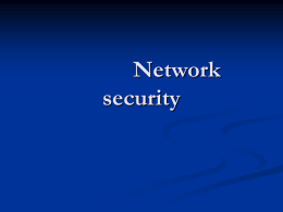 Network security - Pravin Shetty > Resume