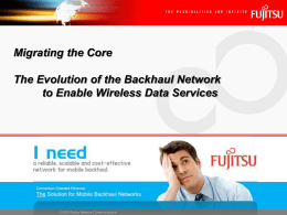 Connection-Oriented Ethernet for Mobile Backhaul Networks