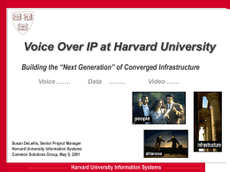 Harvard University Information Systems