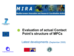 Evaluation of actual Contact Point`s structure of MPCs