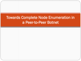 Towards Complete Node Enumeration in a Peer-to