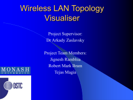 Wireless LAN Topology Visualiser