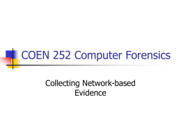 Collecting Network-Based Evidence Presentation.