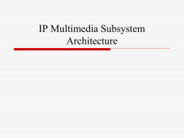 IP connectivity access network