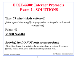 10 pts - ECSE - Rensselaer Polytechnic Institute