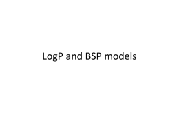 RAM, PRAM, and LogP models