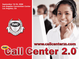 Security in the Contact Center