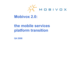 MOBIVOX - Comunicano