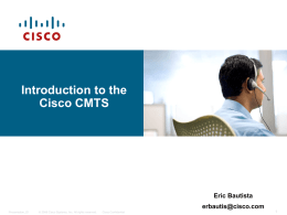 63966-CMTS Overview - Cisco Support Community