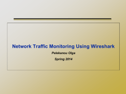 Week 6 (Network Traffic)