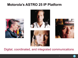 ASTRO 25 Text Messaging