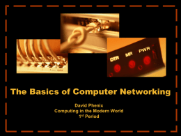 Computer Networking Basics