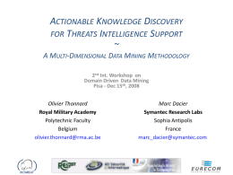 slides - Data Sciences and Knowledge Discovery Laboratory