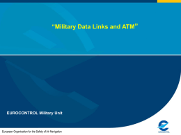 Military Data Links and ATM