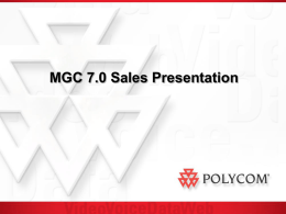 MGC PowerPoint Presentation - Telcom