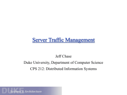 Which server? - Duke University