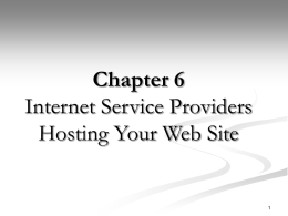 types of service providers