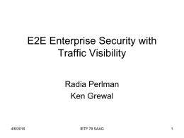 IPsec ESP Traffic Visibility
