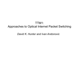 Generalized Multiprotocol Label Switching: An Overview of Routing