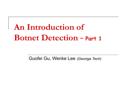 What is Botnet?