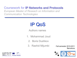 IP QoS