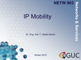 Mobile IP