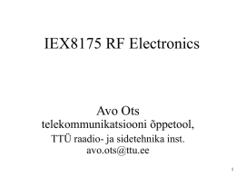 A6_Oct_07_08 - Raadio- ja sidetehnika instituut
