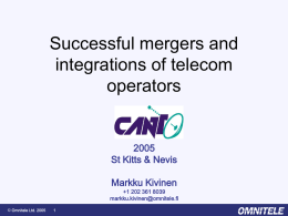 4_Successful mergers and integrations of telecom
