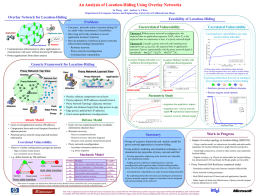 SigComm Poster - Computer Science and Engineering