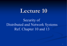 Lecture 10 - Nipissing University Word