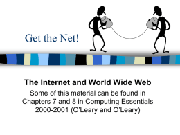 Get the Net! - La Salle University
