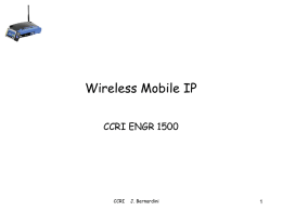 Mobile-IP (more in Chapter-11)